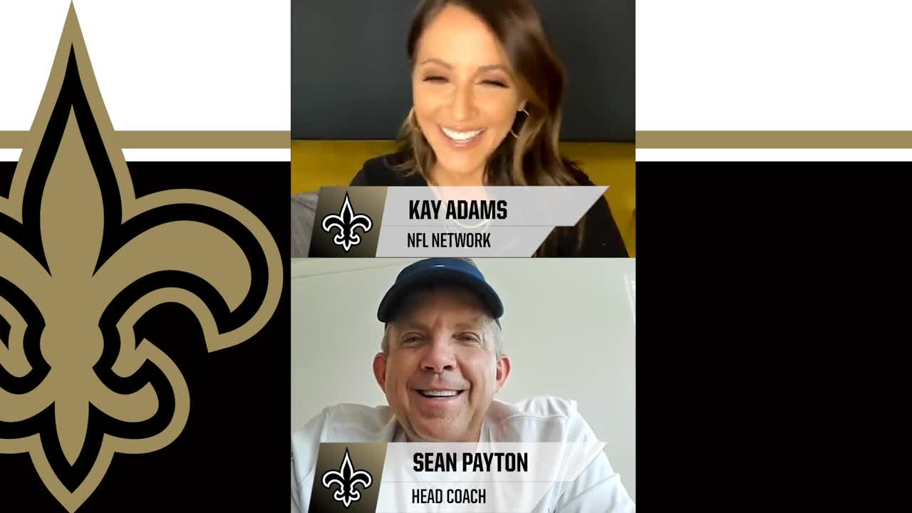 Instagram LIVE with Sean Payton and Kay Adams