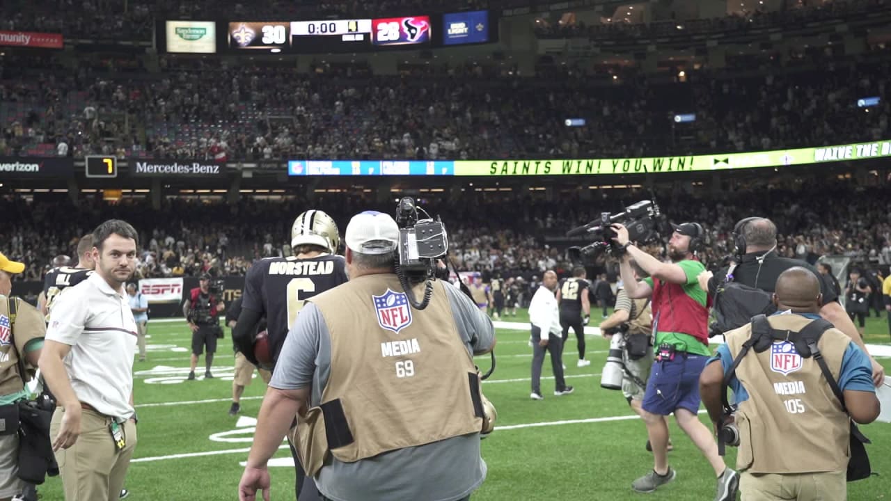 Wil Lutz did what? Saints get a walk off 30-28 win over Texans