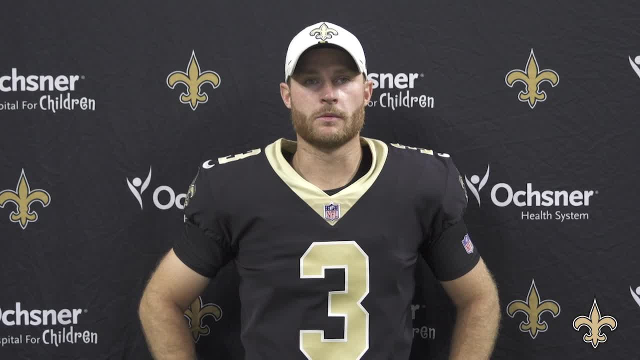 New Orleans Saints kicker Wil Lutz, teammates, working to simulate new