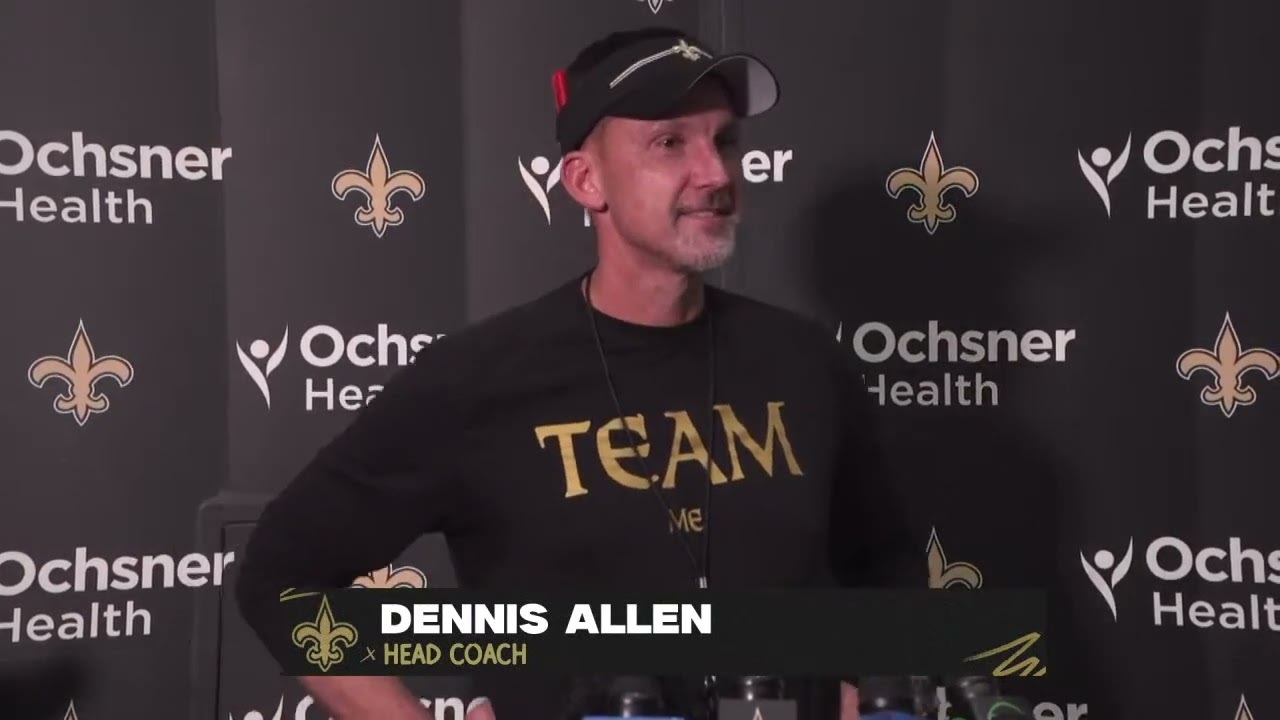 Training Camp: Saints HC Dennis Allen Recaps Day 15, Preseason Win Vs ...