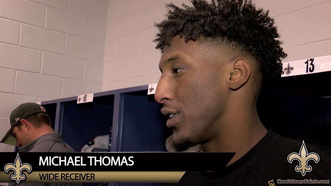 Michael Thomas Saints Ravens Postgame Interview