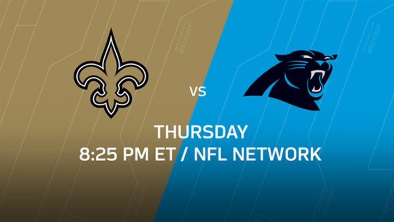 Week 11 Game Preview Saints vs. Panthers