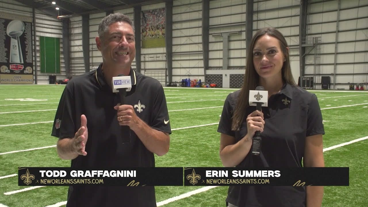 New Orleans Saints Training Camp Practice Report Aug. 7, 2023