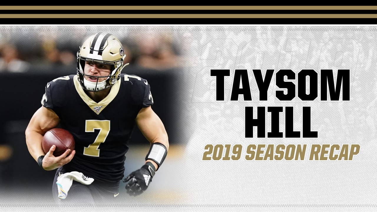 New Orleans Saints quarterback Taysom Hill's bruising 8-yard TD