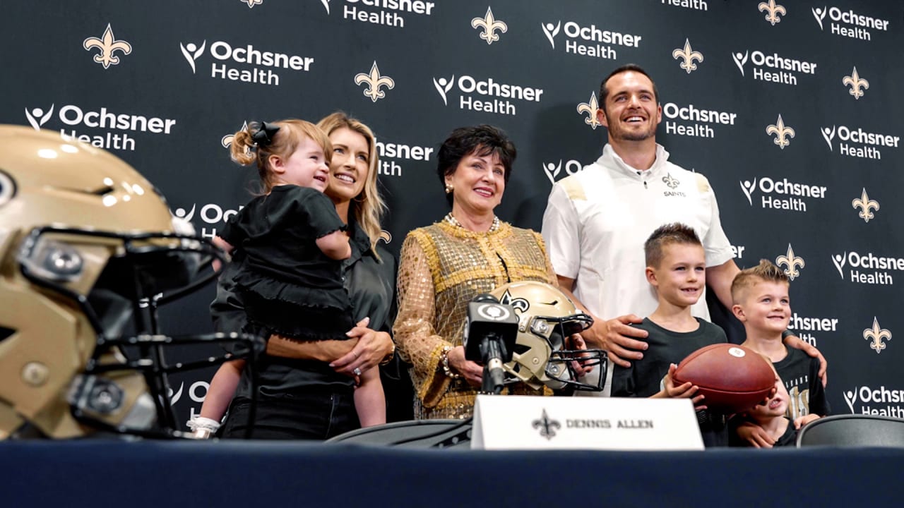 Watch Saints QB Derek Carr's first day in New Orleans