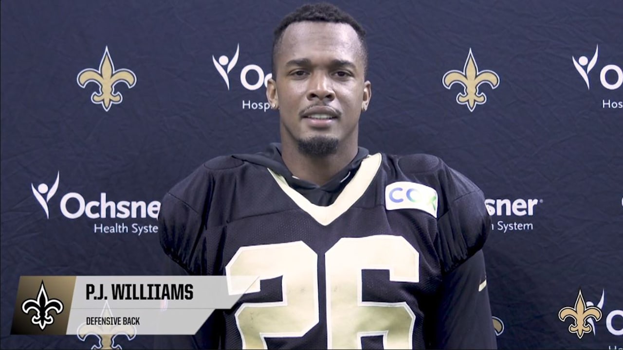 P.J. Williams talks transition to safety position at Saints training camp