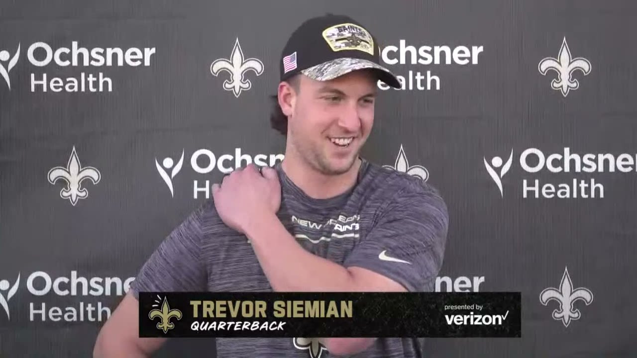 Saints To Start Trevor Siemian In Week 9