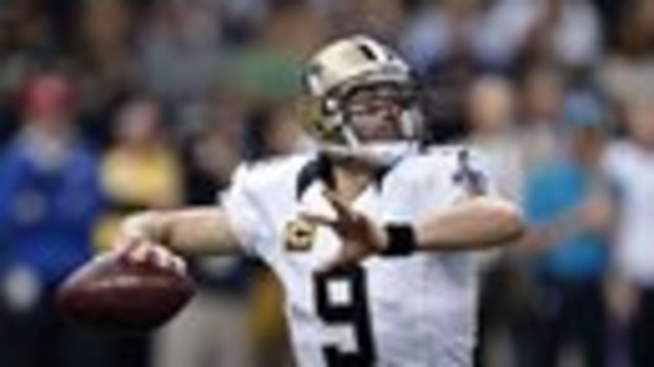 Drew Brees fastest QB in NFL history to reach 40,000 career
