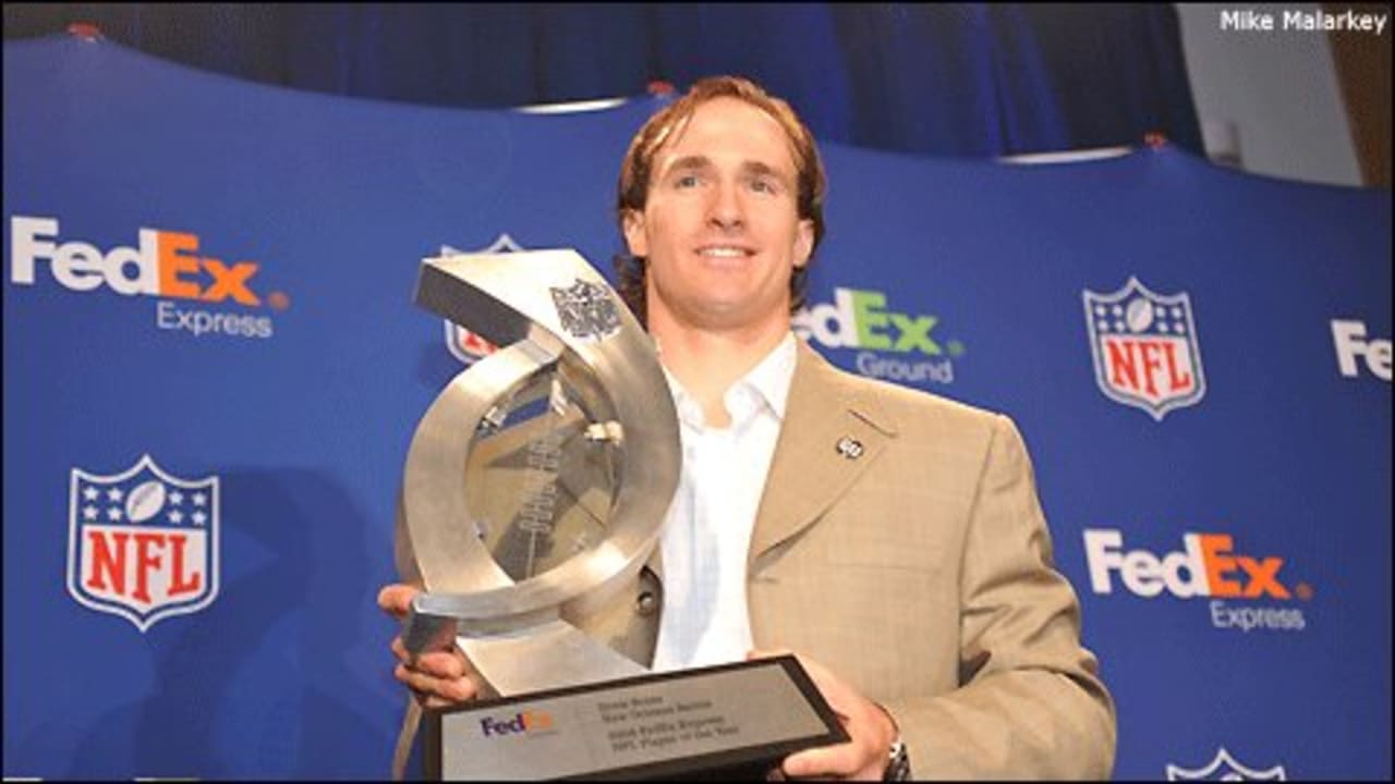 Brees Named FedEx Air Player of the Year