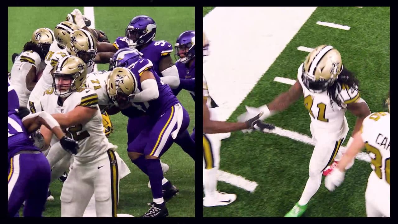 Alvin Kamara 'RECORD BREAKING' Highlights vs Vikings (On Christmas!) 