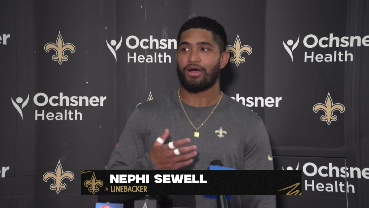 Nephi Sewell talks Demario Davis, forcing turnovers on Day 10 of Saints Training Camp 2023