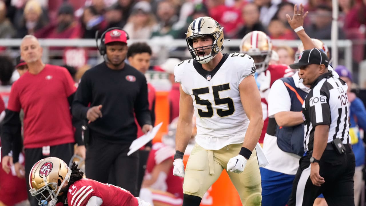 Photos: Game Action  Saints vs 49ers Week 12 2022