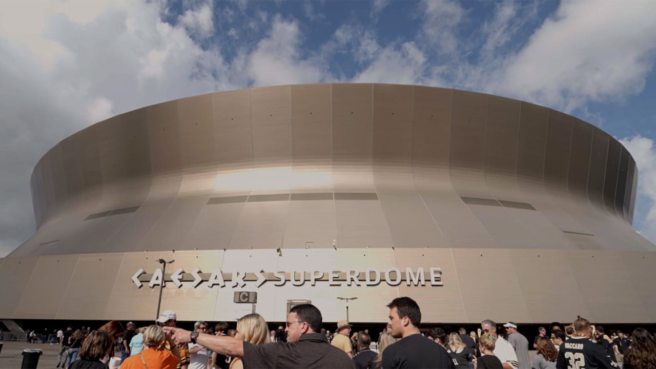 New Orleans Saints on X: Hello from Caesars Superdome