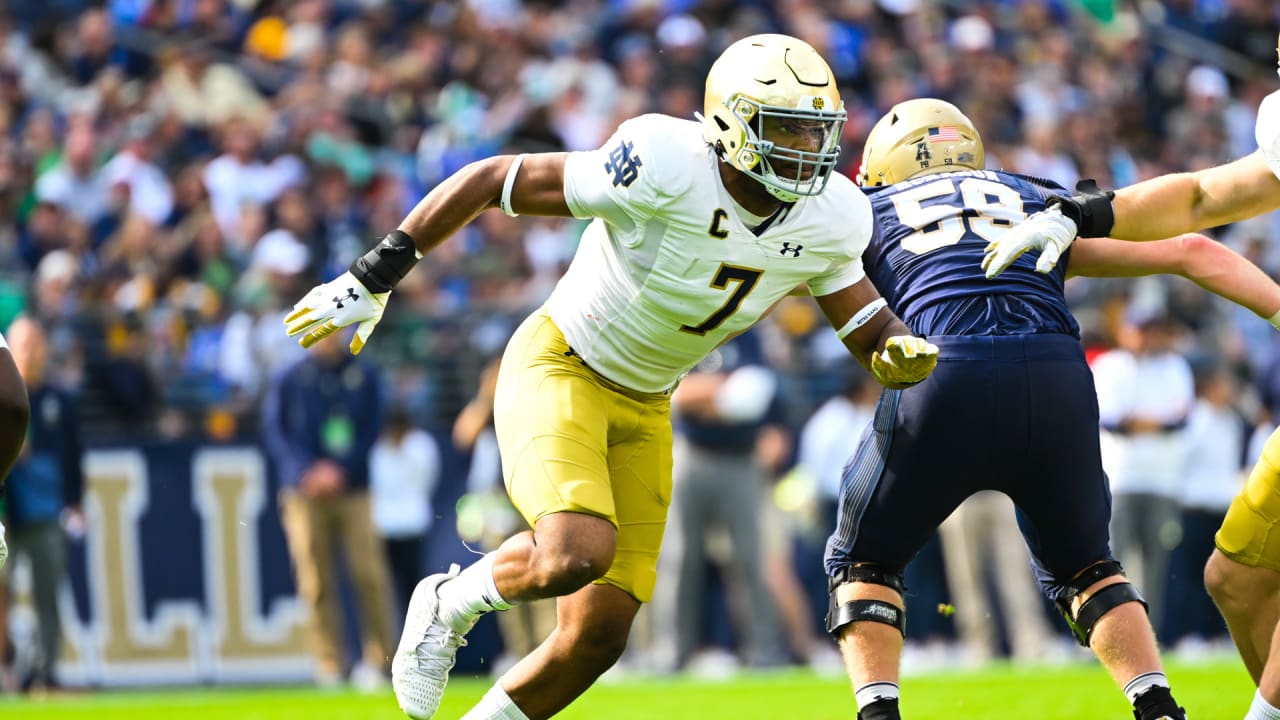 2022 NFL Draft: Undrafted Notre Dame Players Find New Homes in Free Agency  - One Foot Down