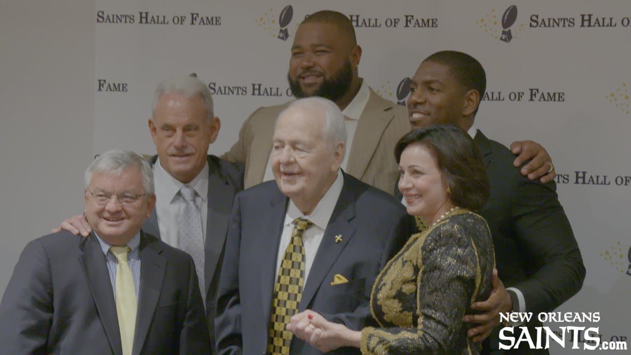 New Orleans Saints - Congrats to the 2017 Saints Hall of Fame inductees: Jonathan  Vilma and Carl Nicks!