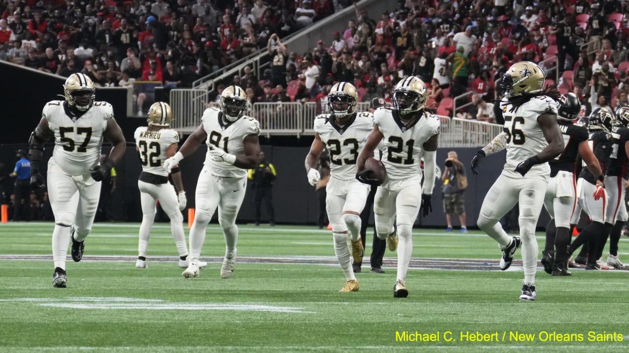 Photos Saints at Falcons Week 1 2022 Best of Defense