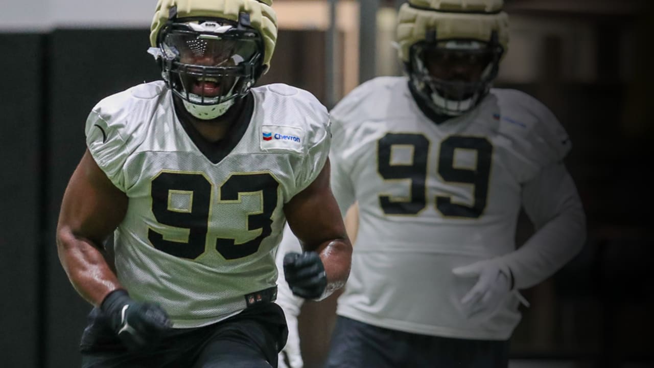 New Orleans Saints defensive tackle Nathan Shepherd has unique football  journey