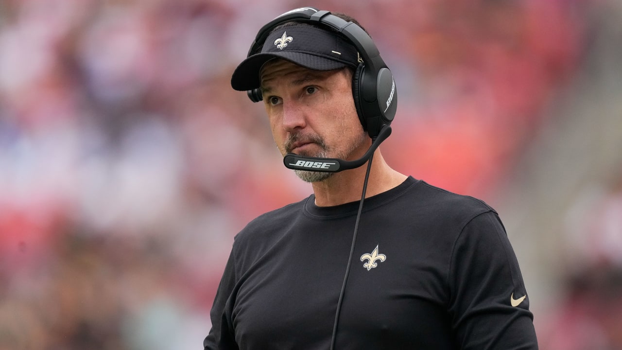 Defensive coordinator Dennis Allen steps into head coaching role for Sean  Payton as New Orleans Saints face Tampa Bay