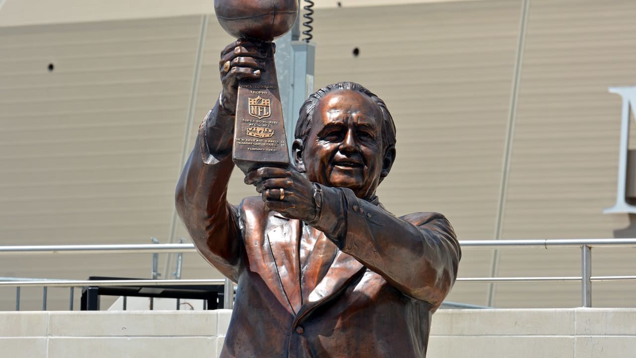 Tom Benson now has a stadium named after him, with a statue