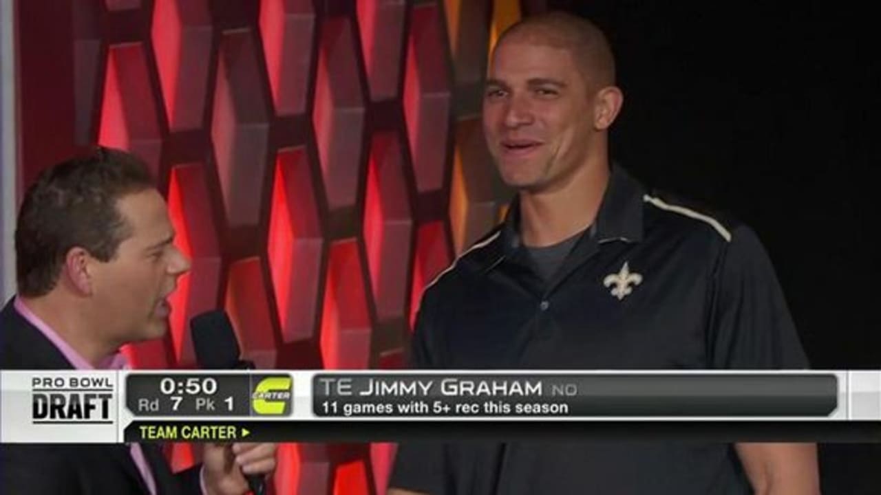 New Orleans Saints - Jimmy Graham will play for Michael Irvin's team ->