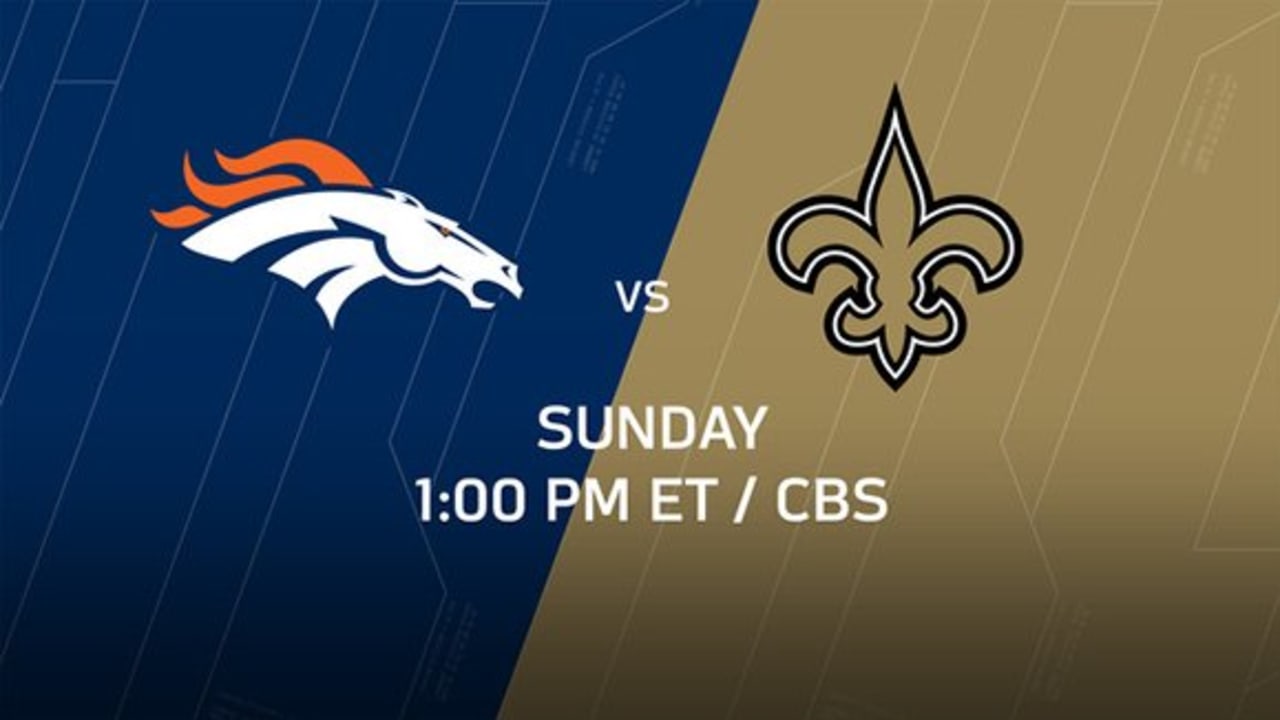broncos vs saints stream