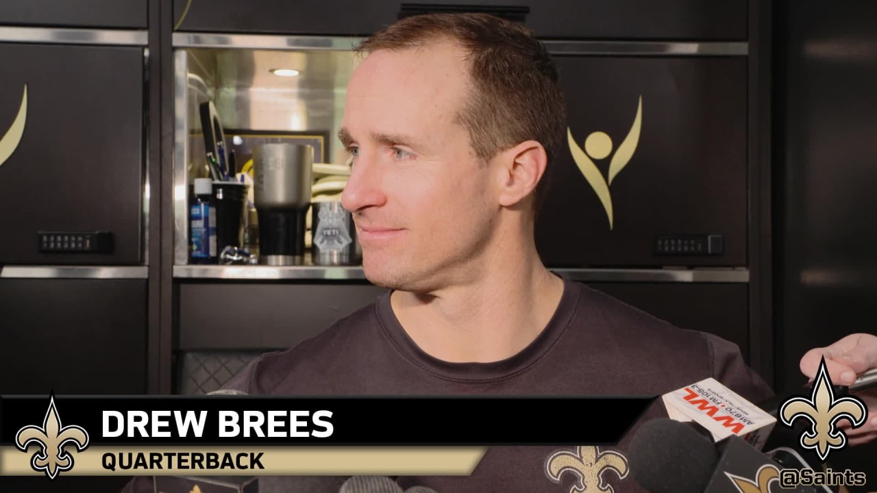 Transcript: Quarterback Drew Brees media availability - December 26, 2019