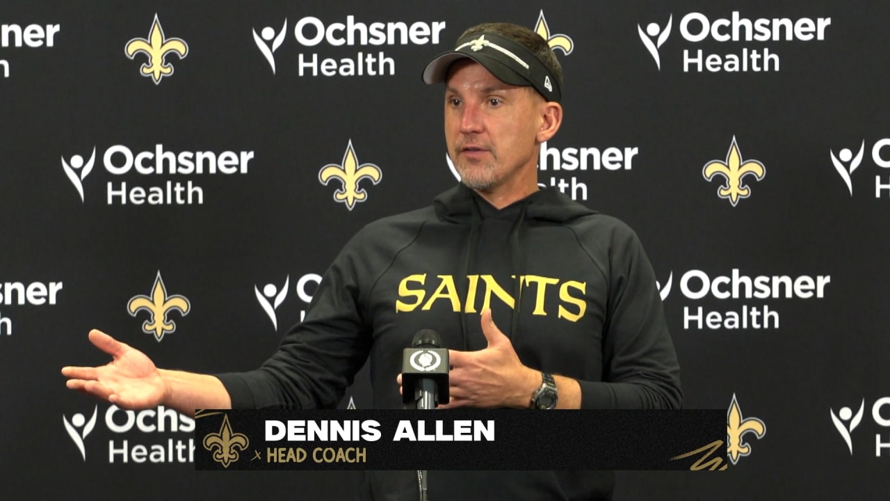 Dennis Allen addresses Trevor Penning's rough Week 1 start vs. Titans