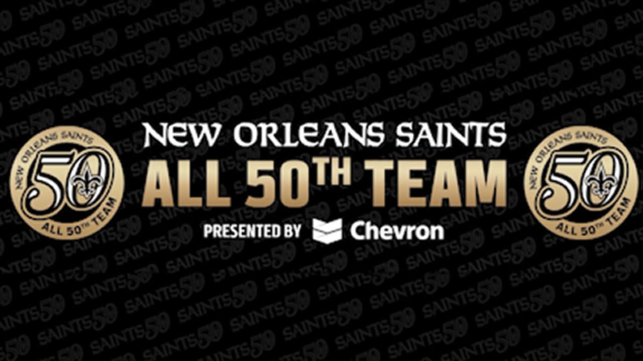 New Orleans Saints Announce All-50th Team