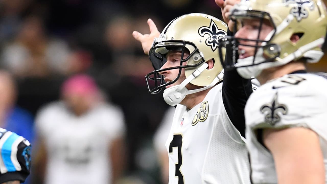 New Orleans Saints kicker Wil Lutz named NFC Special Teams Player of