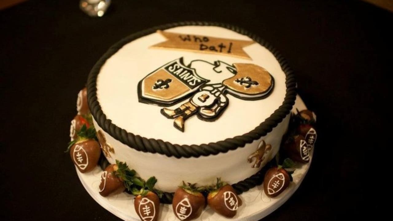 New Orleans Saints Birthday Cake Ideas