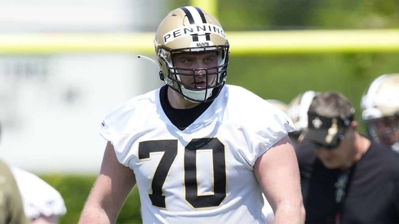 Trevor Penning is developing into the player the Saints knew he could be