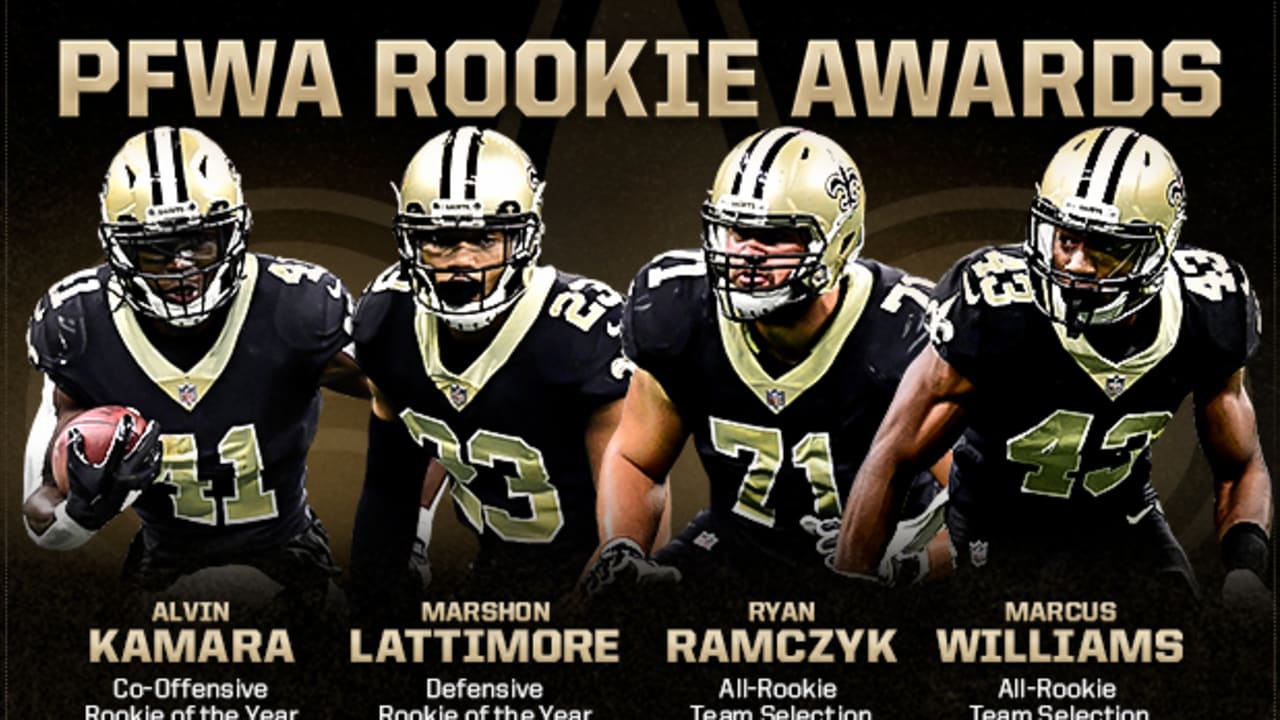 Former Ohio State CB Marshon Lattimore wins NFL Defensive Rookie of the  Year