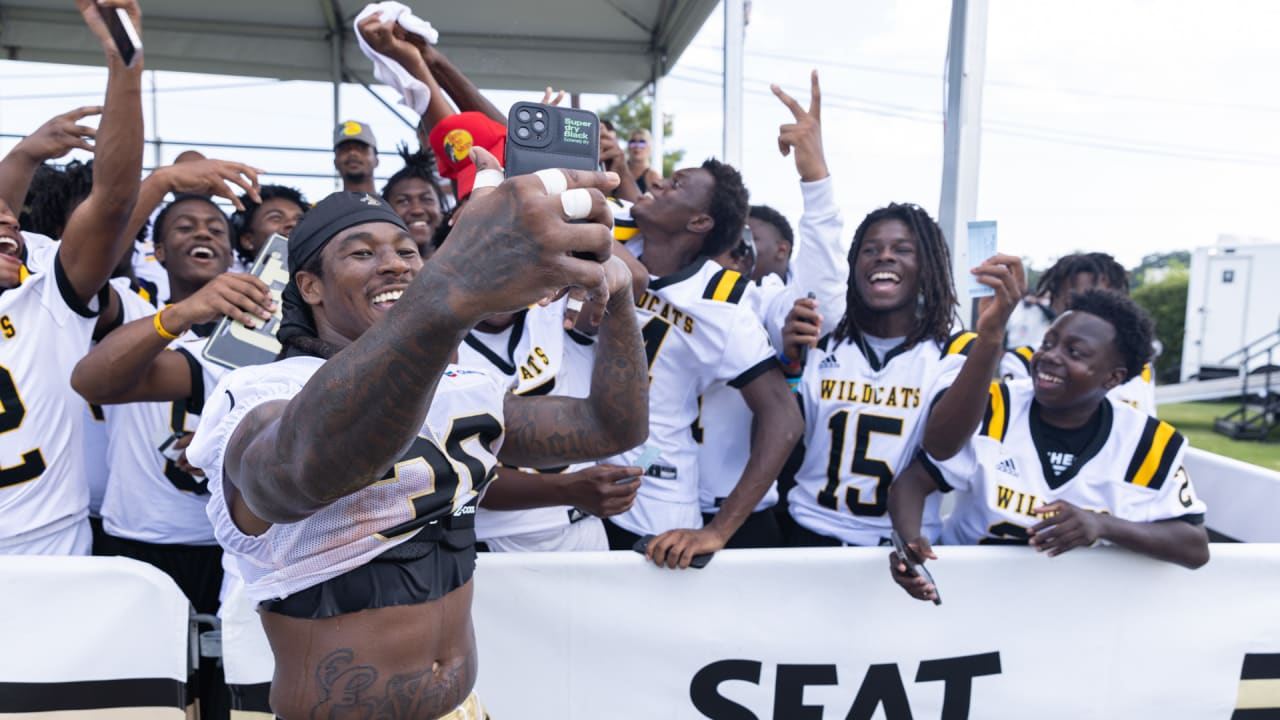 Photos Saints fans at 2023 Saints Training Camp 7/28/22