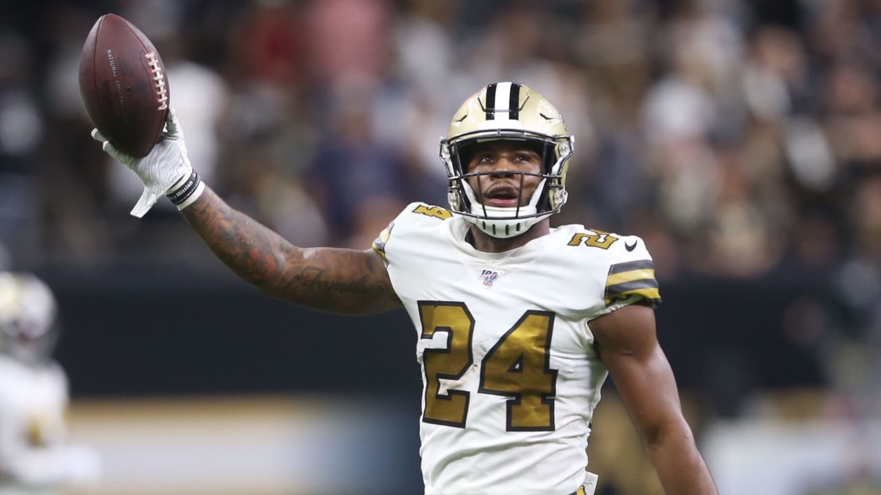 New Orleans, LOUISIANA, USA. 29th Sep, 2019. (left to right, top to bottom) New  Orleans Saints strong safety Vonn Bell, New Orleans Saints cornerback  Marshon Lattimore, New Orleans Saints defensive back Chauncey