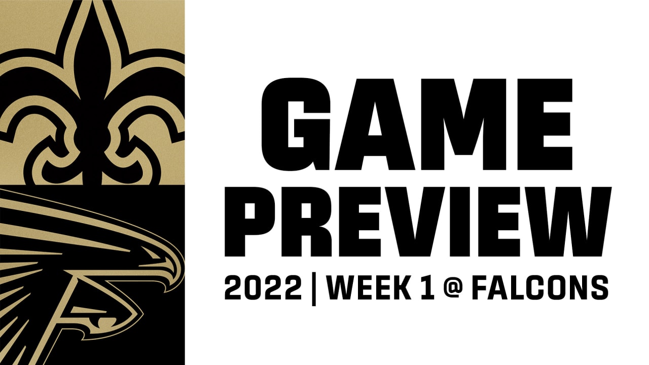 Atlanta Falcons vs New Orleans Saints Week 1 Game Preview
