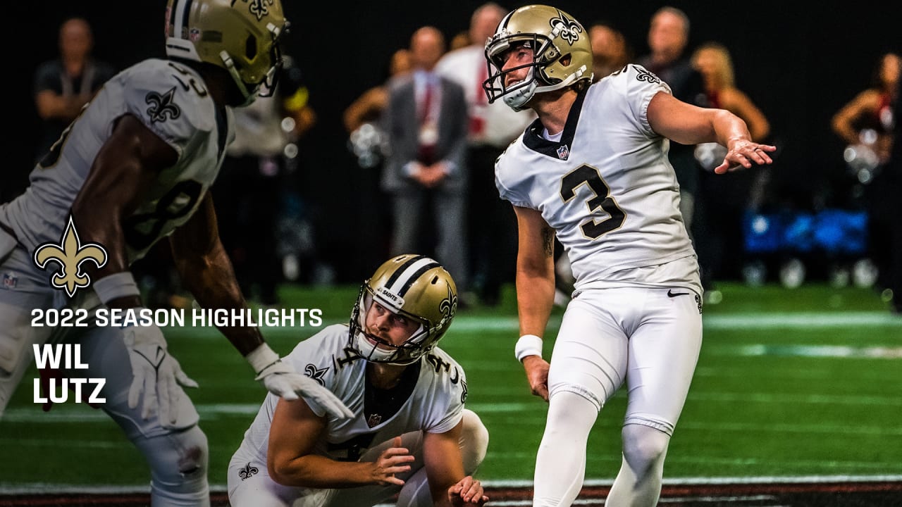 Saints kicker Wil Lutz's top plays of the 2022 NFL season