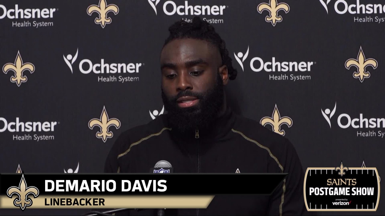 FULL INTERVIEW: Saints LB Demario Davis delivers powerful message after win  over Rams