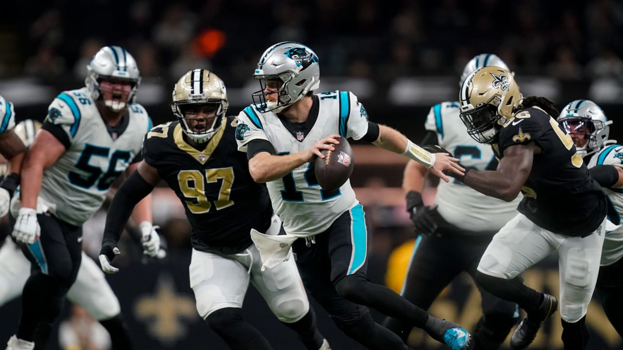 Carolina Panthers vs New Orleans Saints Week 18 Highlights