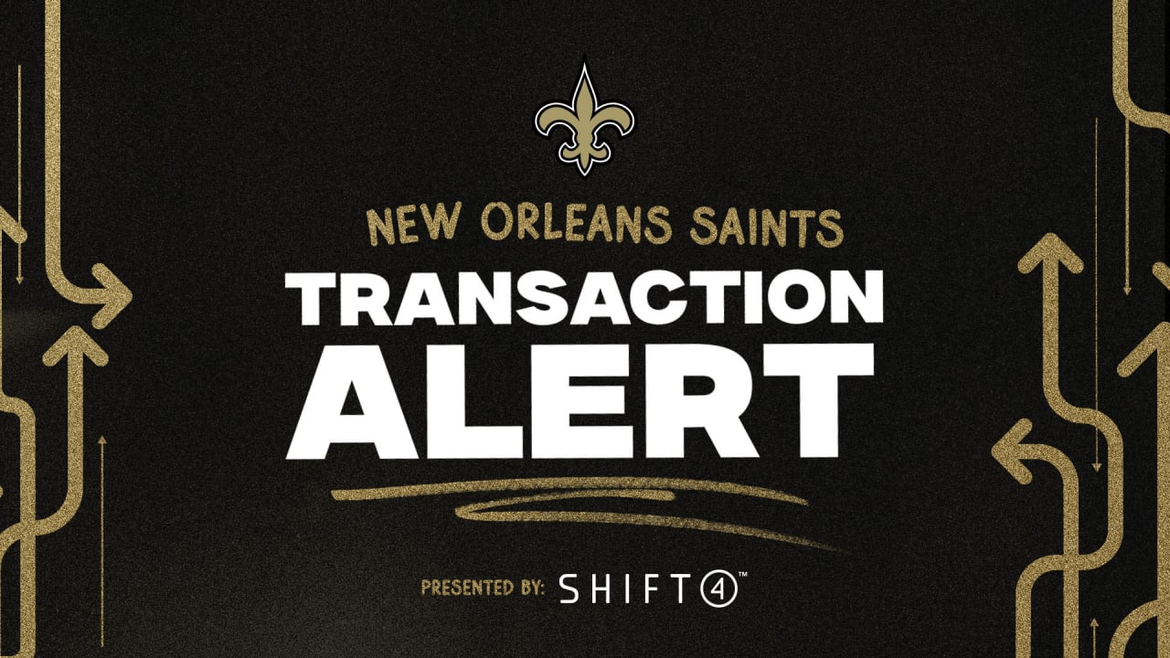 New Orleans Saints ogłosili zmiany w składzie