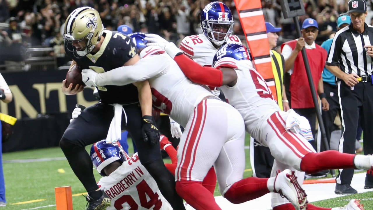 New Orleans Saints vs. New York Giants, NFL Week 4