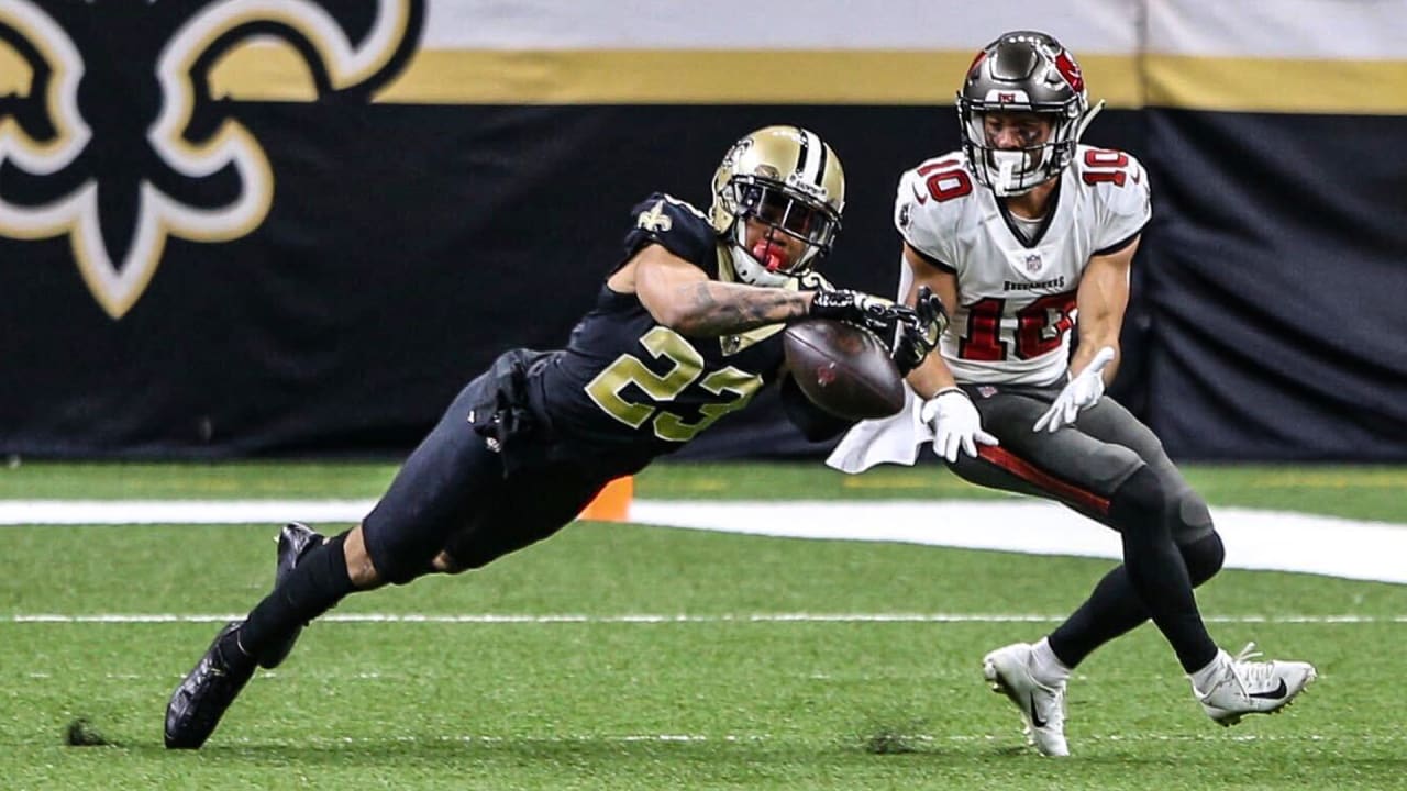 Cornerback Marshon Lattimore is 'cornering the position' | 2021 Saints Week  17 program cover story