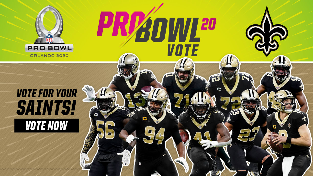 Vote for your Saints: NFL Pro Bowl 2020 voting begins Tuesday