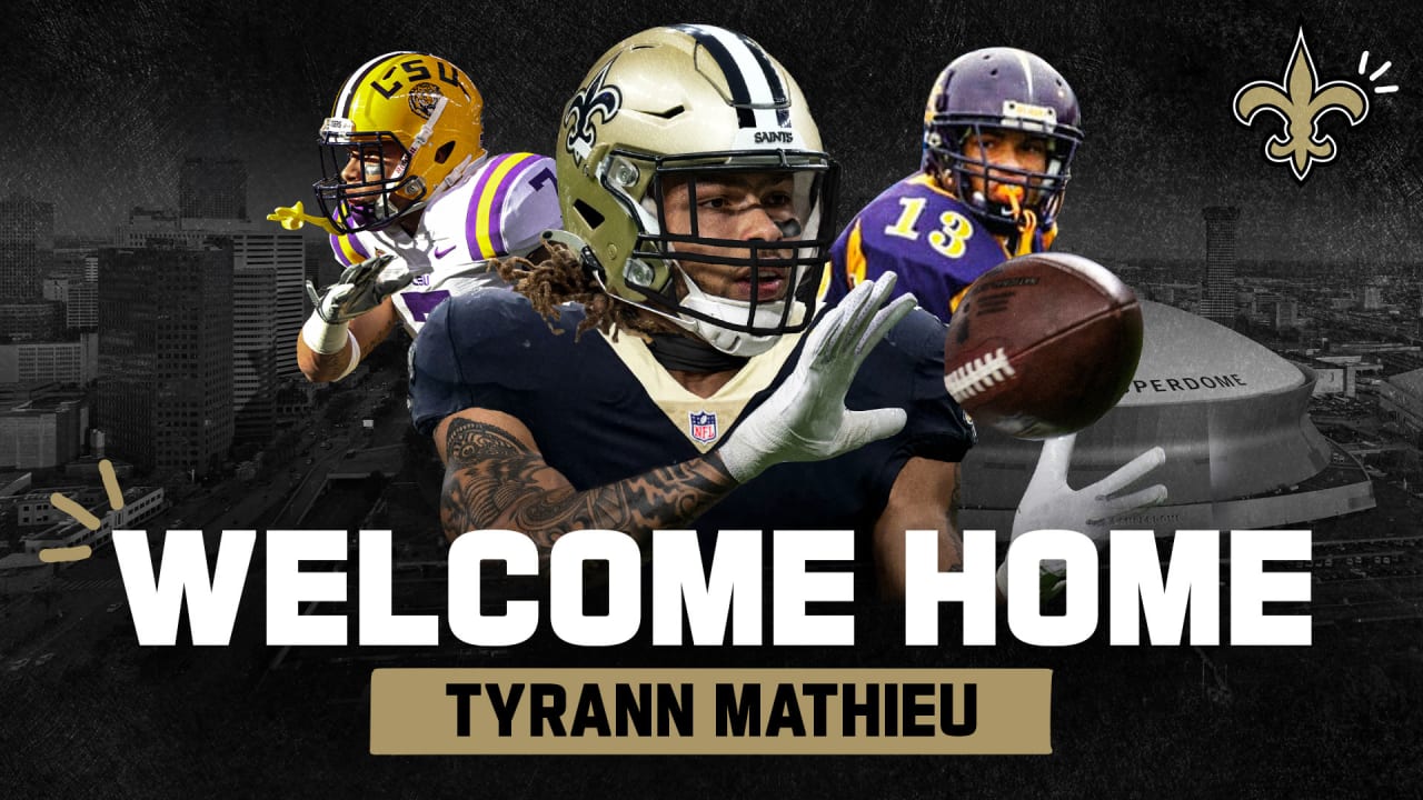Tyrann Mathieu's homecoming helps fill hole on New Orleans Saints roster
