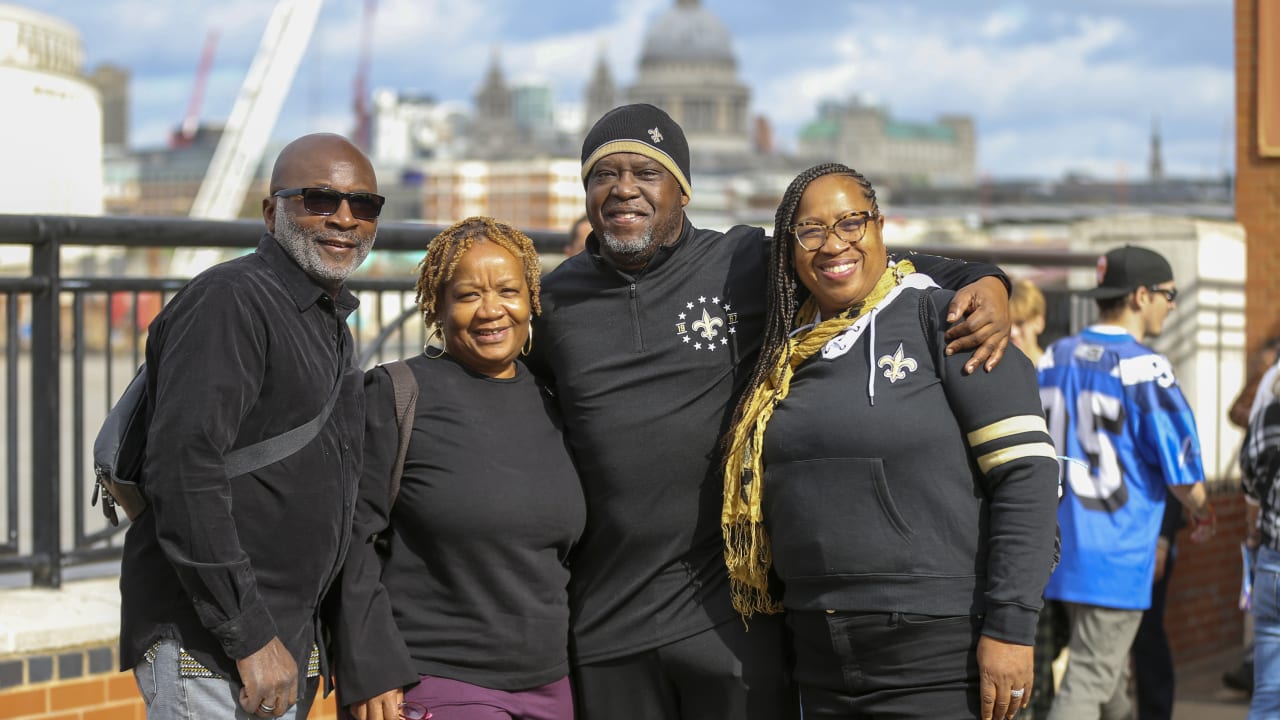 Photos: Saints fans attend NFL Fan Fest in London | 2022 NFL Week 4