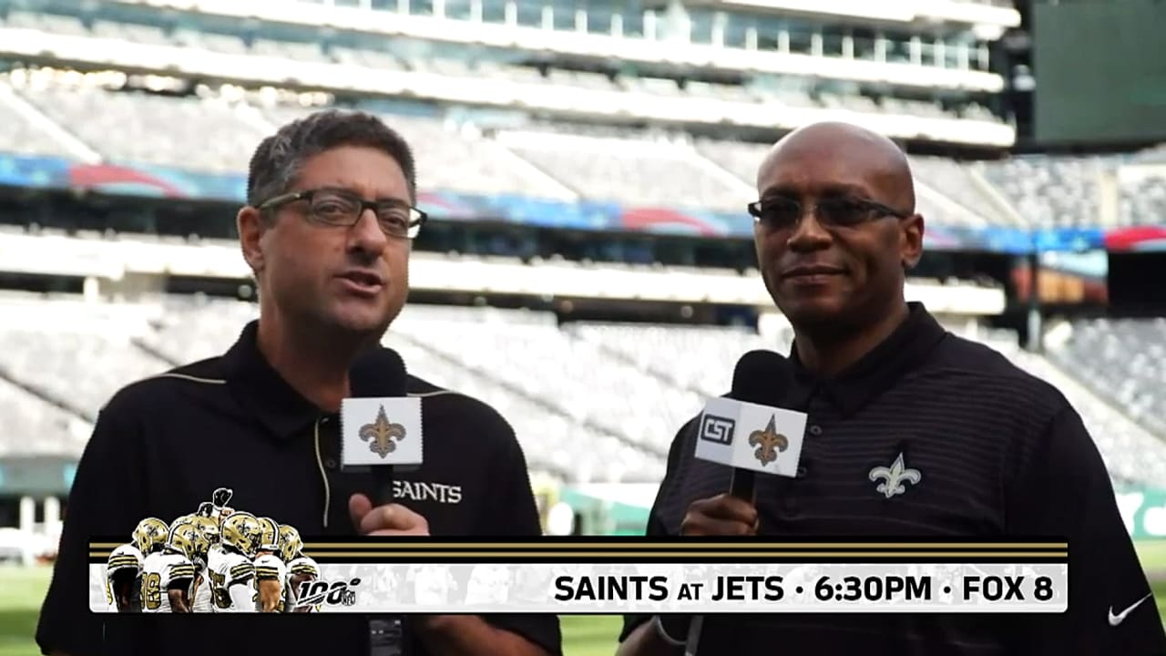 LIVE: Saints at Jets Pregame Report