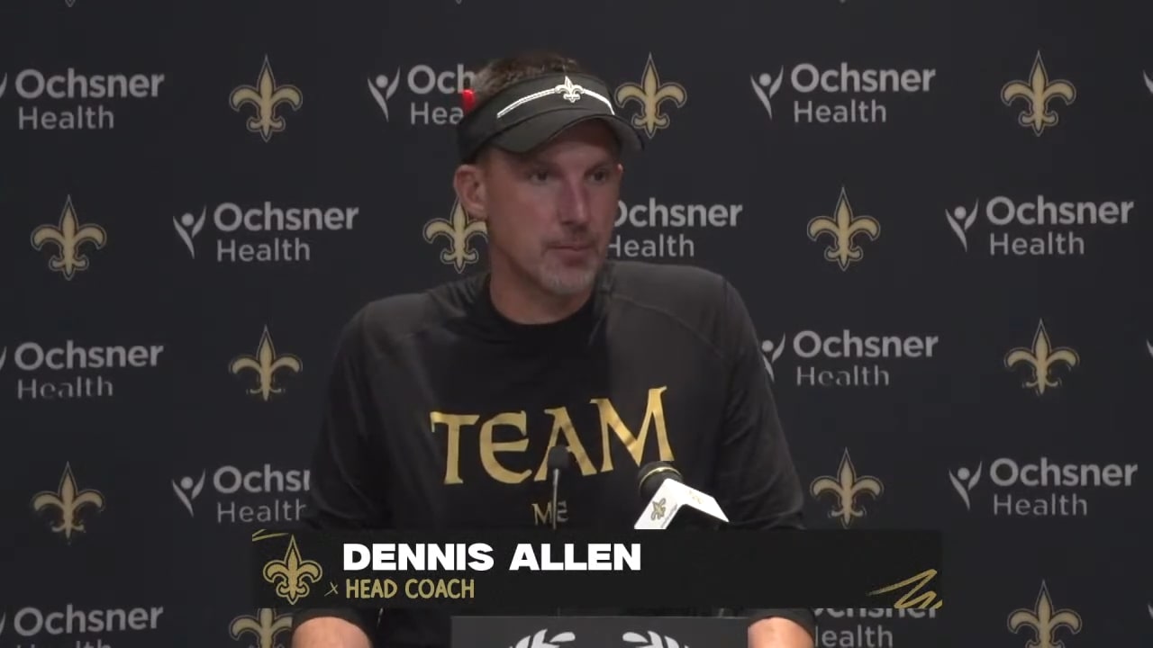 NFL Preseason 2023: Saints HC Dennis Allen Talks Preseason Game Vs. Chiefs