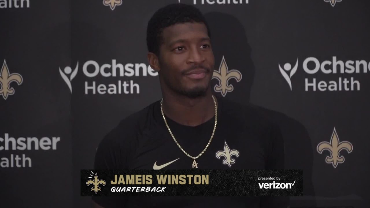 Jameis Winston on getting better every day at New Orleans Saints