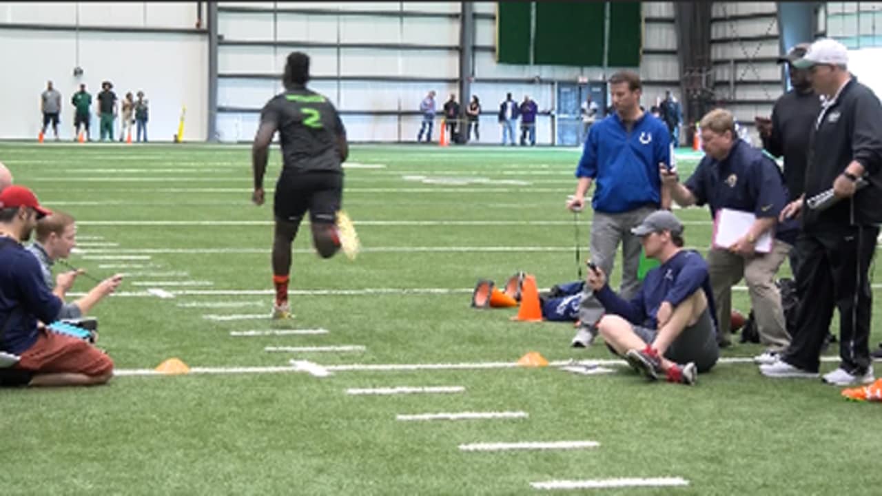 Tulane Pro Day 2024 Lanny Modesty