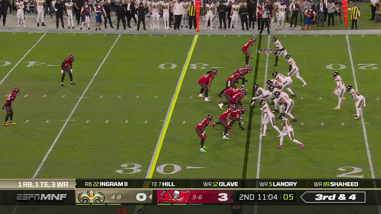 Bucs vs. Saints Game Center - Week 13 2022