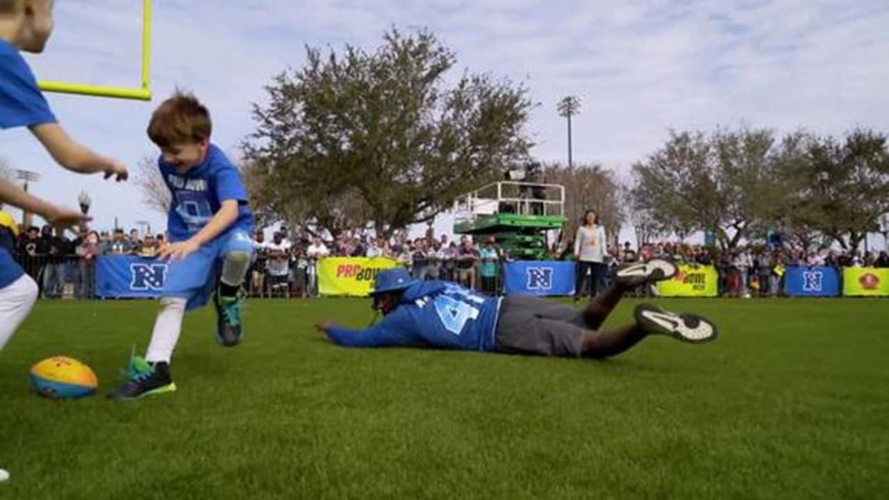 Drew Brees' kids fighting on the sideline was the most intense part of the Pro  Bowl 